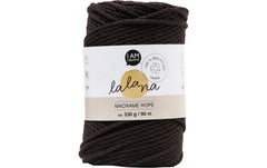 lalana Wolle Macrame rope braun