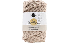 lalana Wolle Macrame rope beige