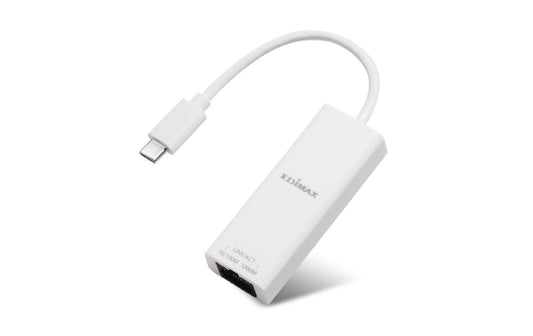 Edimax | EU-4306C USB3.0-Typ-C zu Gigabit LAN | 1000MBps, braucht kein NT, Für PC und MAC