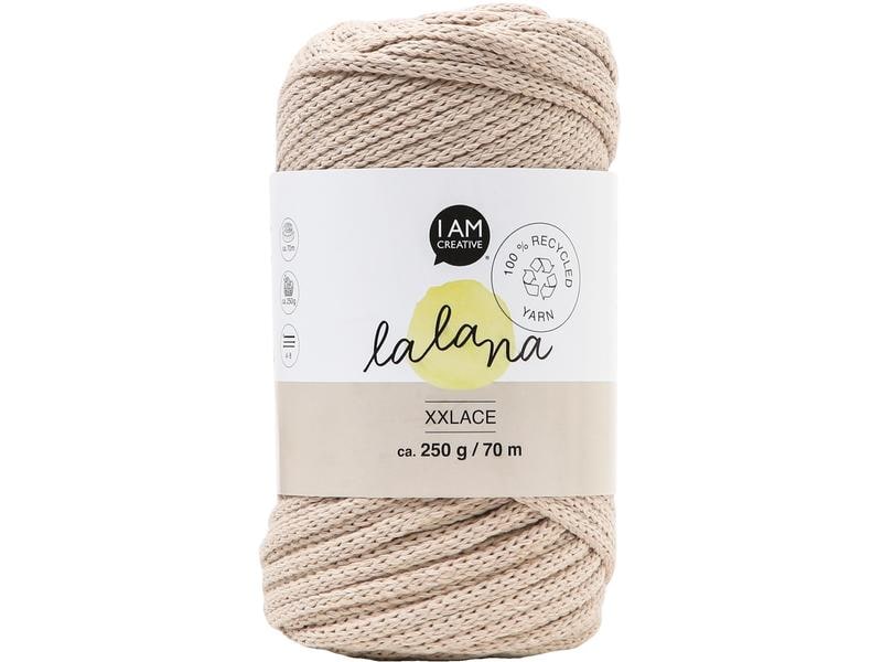 lalana | Wolle Xxlace beige | 200 g, ca 100 m