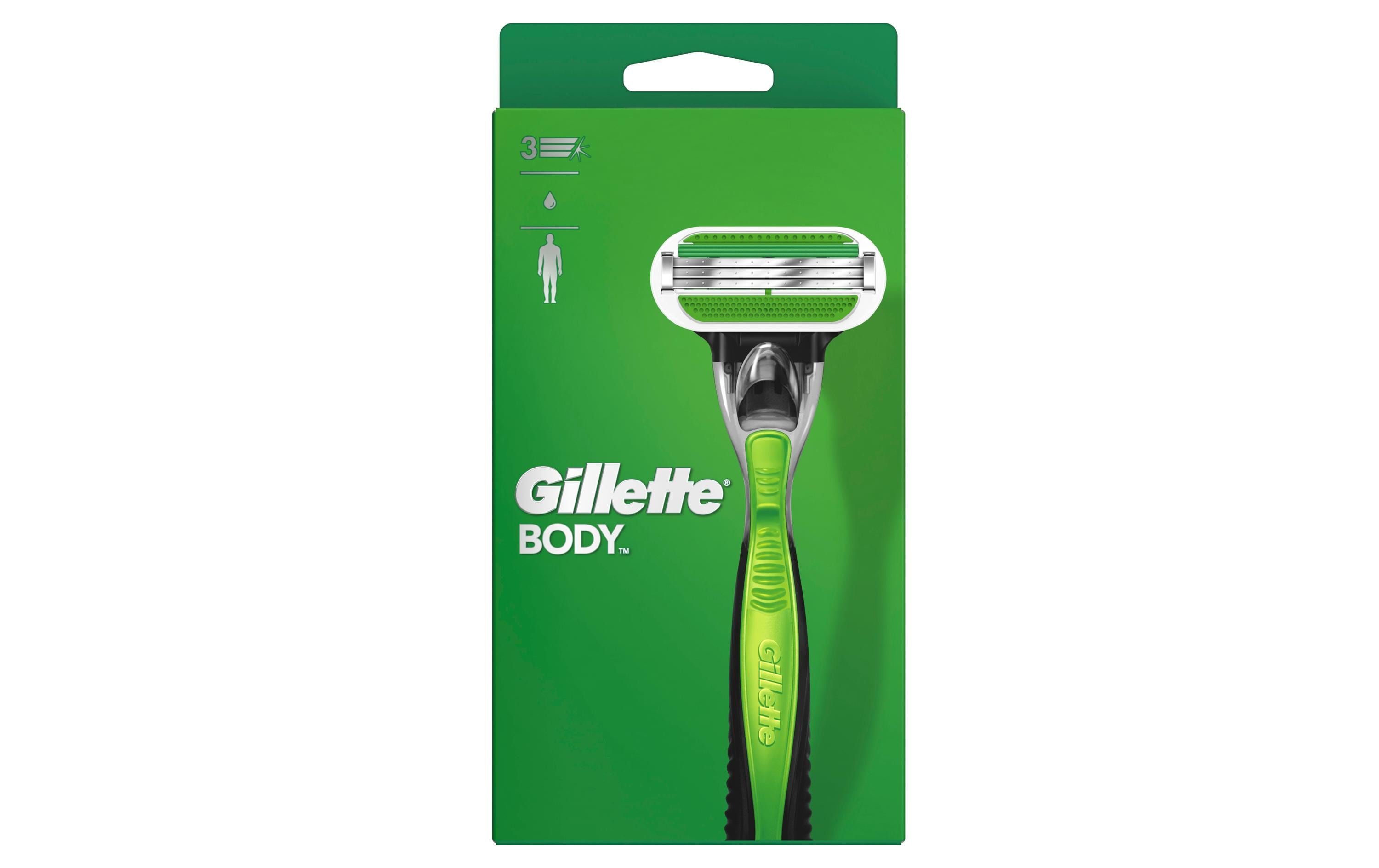 Gillette Body Rasierapparat mit 1 Klinge