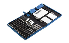 KOOR, Outdoor-Besteck-Set 4 Personen, Blau