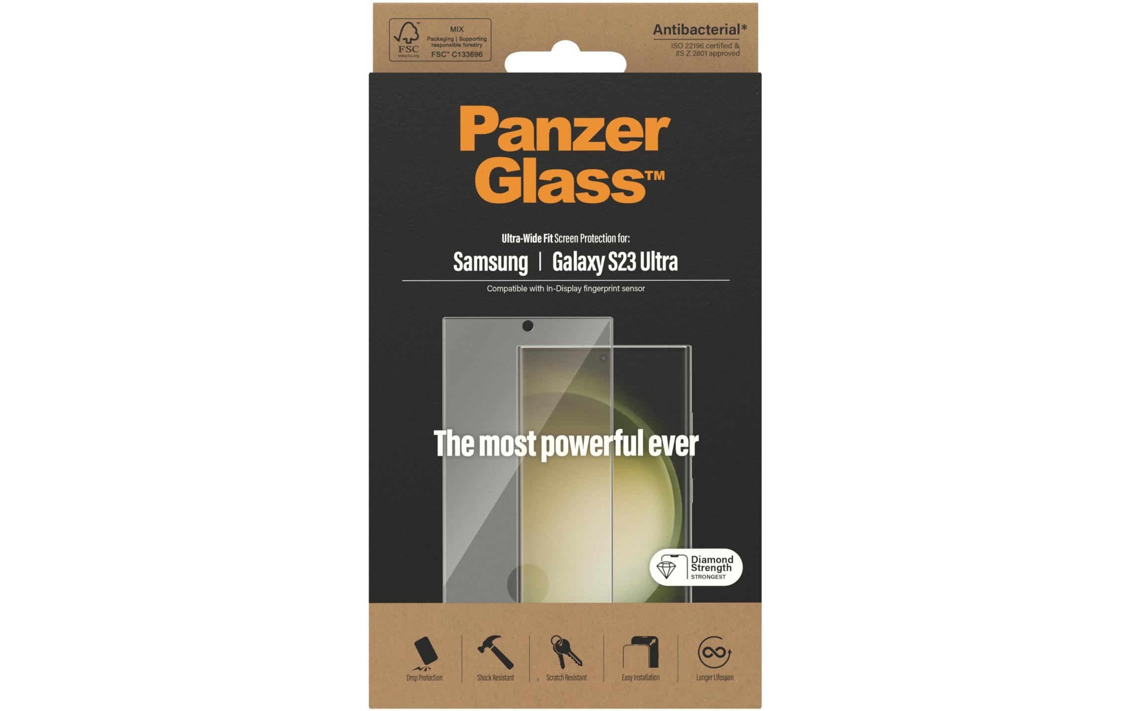 PANZERGLASS Ultra Wide Fit