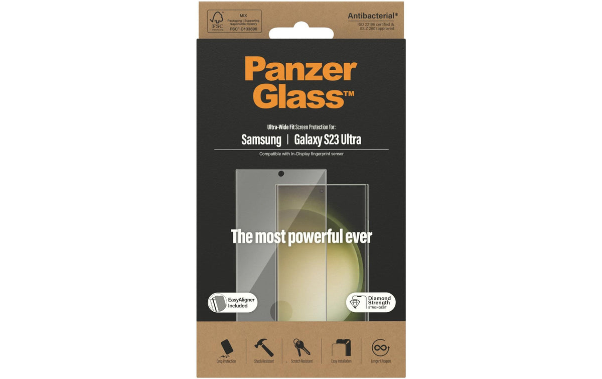 PANZERGLASS Ultra Wide Fit