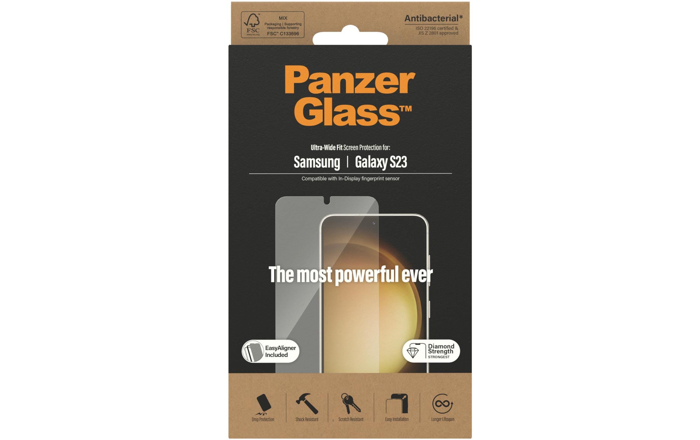 PANZERGLASS Ultra Wide Fit