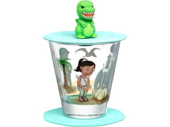 LEONARDO | Kindertrinkglas Avventura 215 ml | 3tlg., D 9cm, 215ml, mit Deckel/Untersetzer