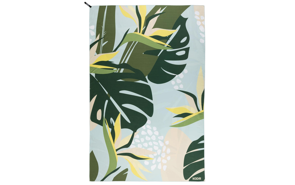KOOR, Strandtuch Jungle XXL, 130 cm x 200 c