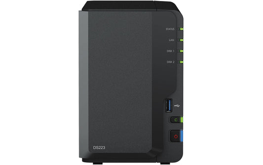 Synology DS223, 2-bay NAS