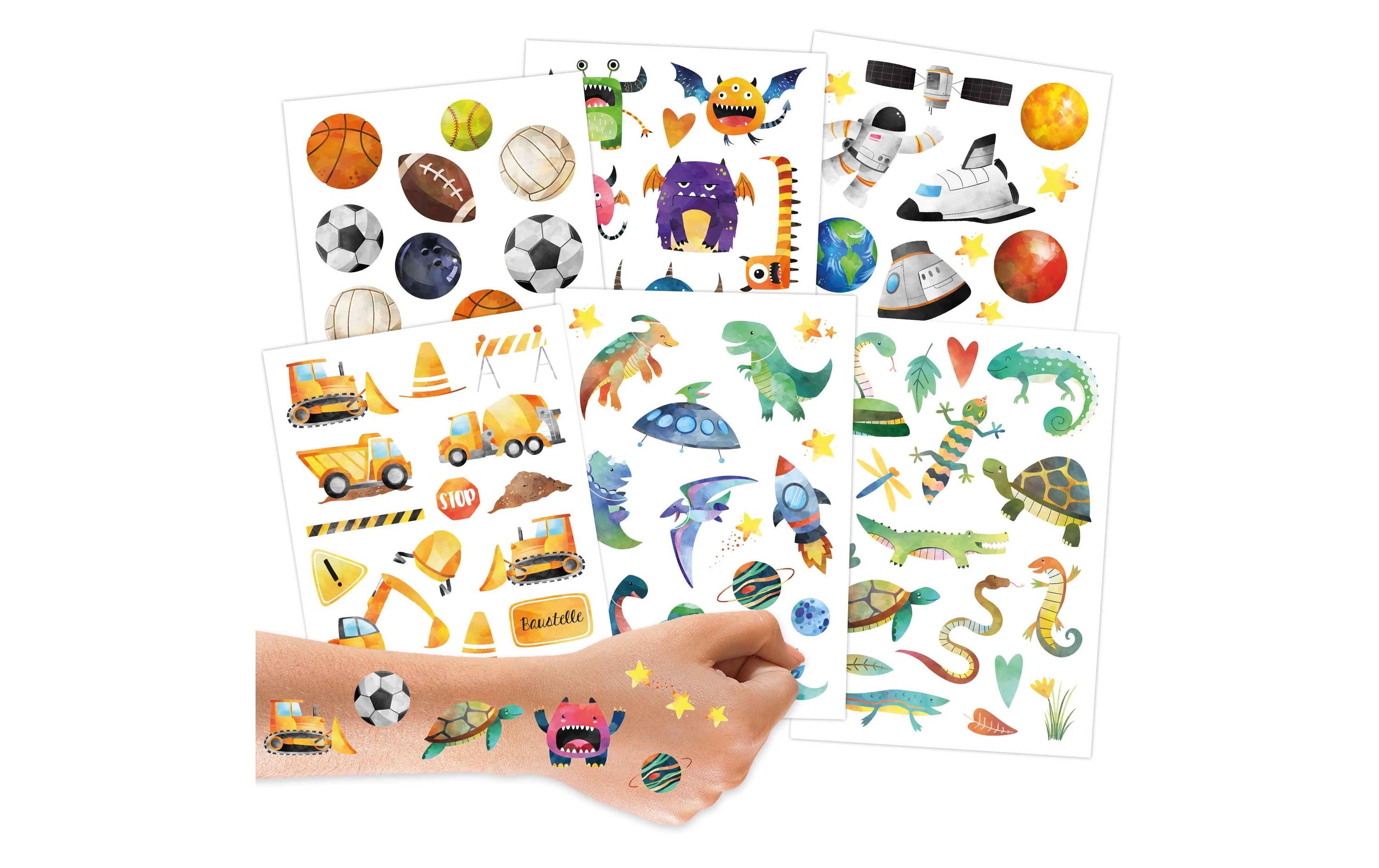Metallic Tattoos Bagger & Dino