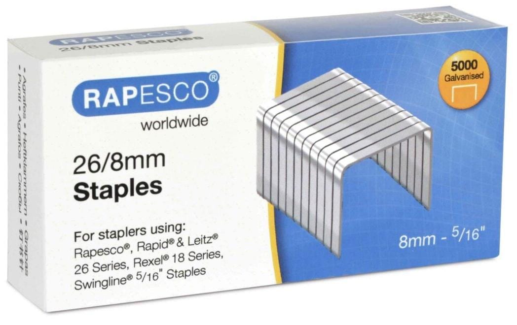 Rapesco 26/8mm Heftklammern