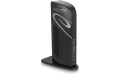 Delock | USB Dockingstation Dual Display Port | 4K / USB 3.2 / LAN / Audio