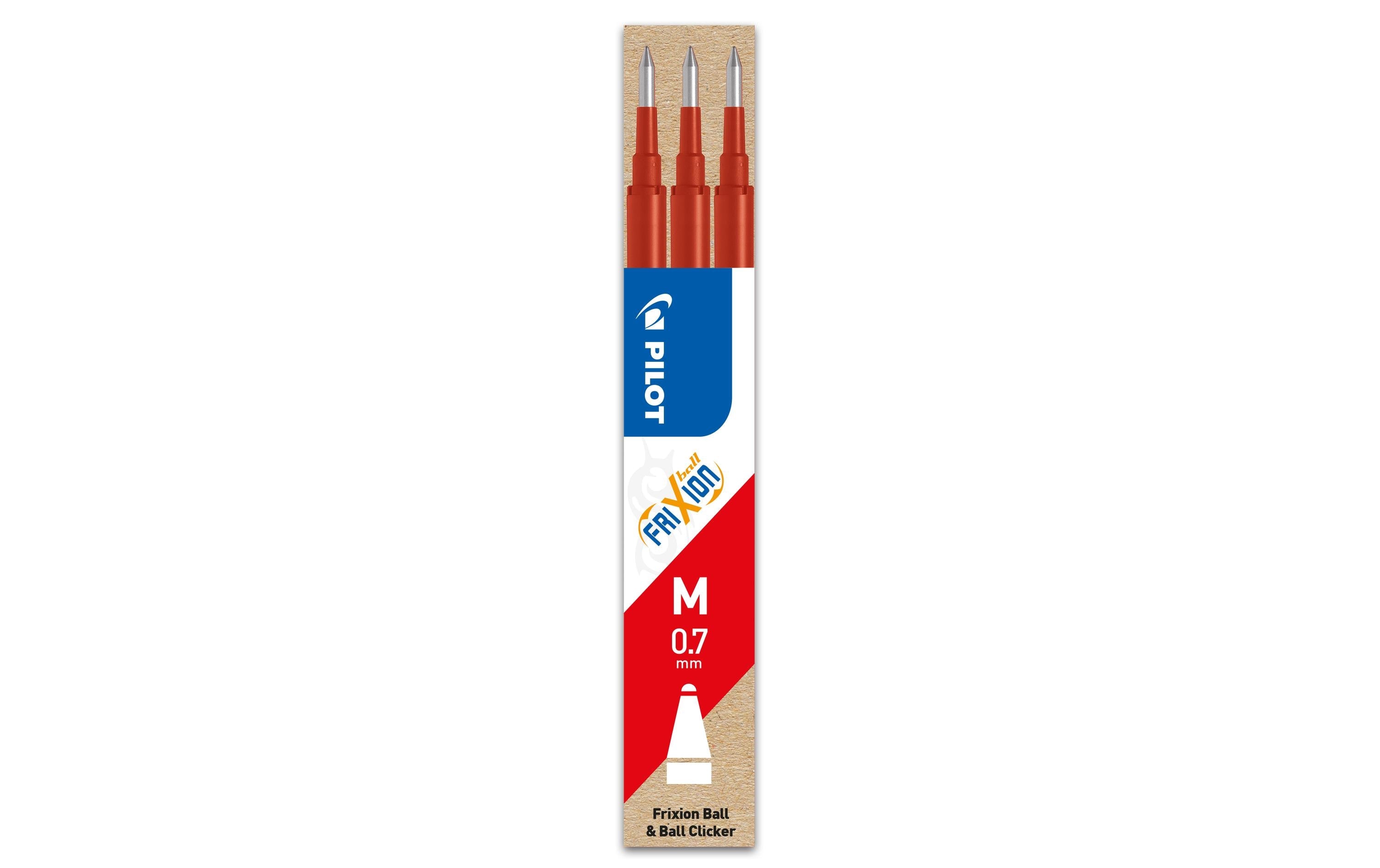Pilot, Patrone Frixion Refill 3 Stück, Rot,