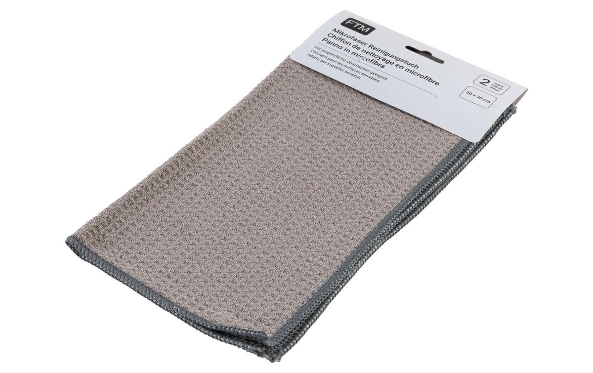 FTM Mikrofaser Reinigungstuch 2er Set