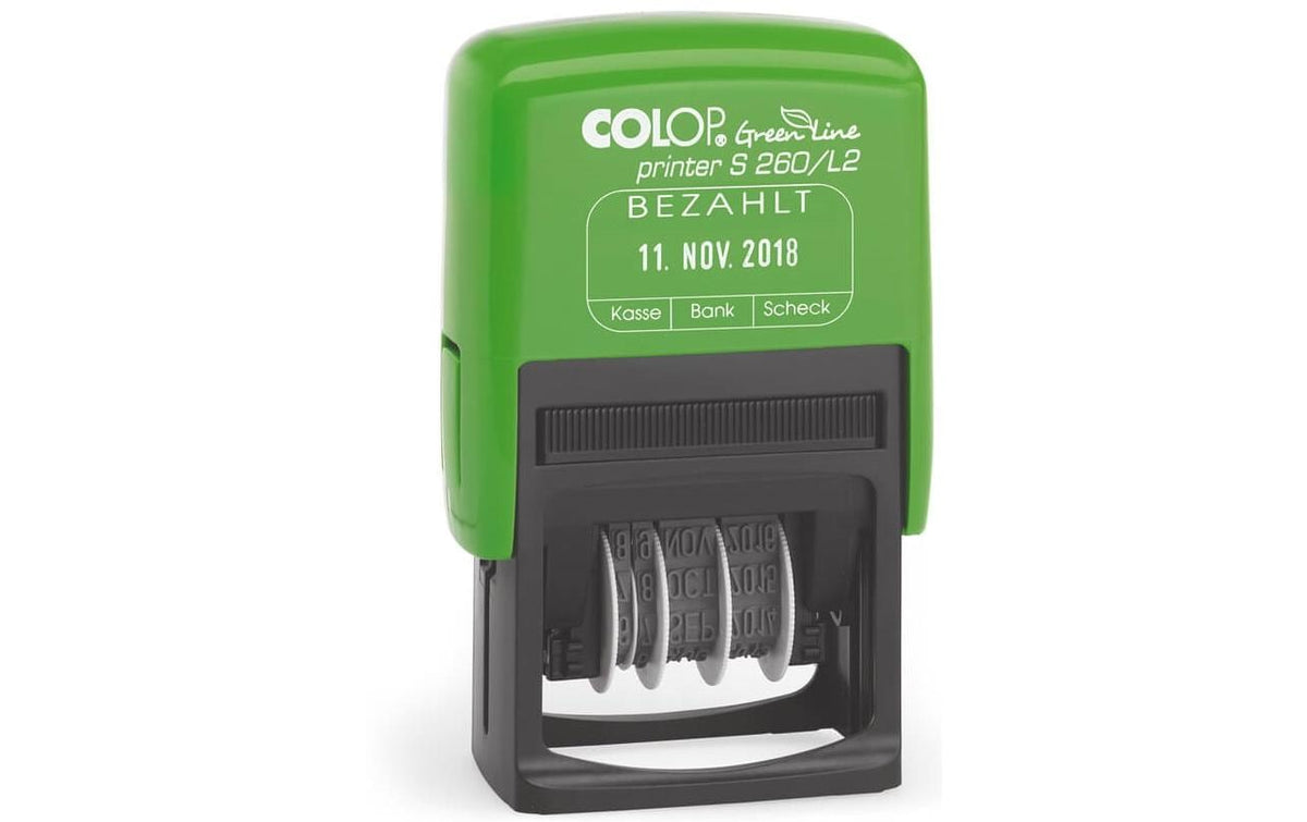 COLOP selbstfärbender Stempel Green Line