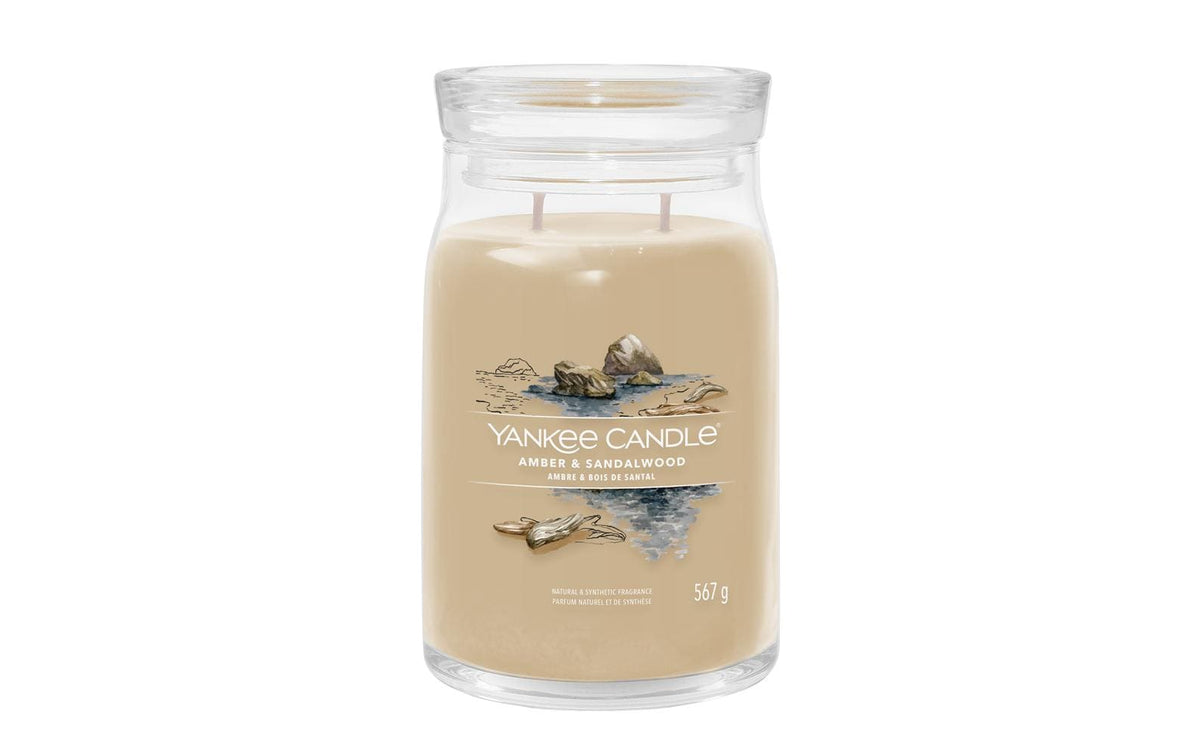 Yankee Candle Amber & Sandalwood