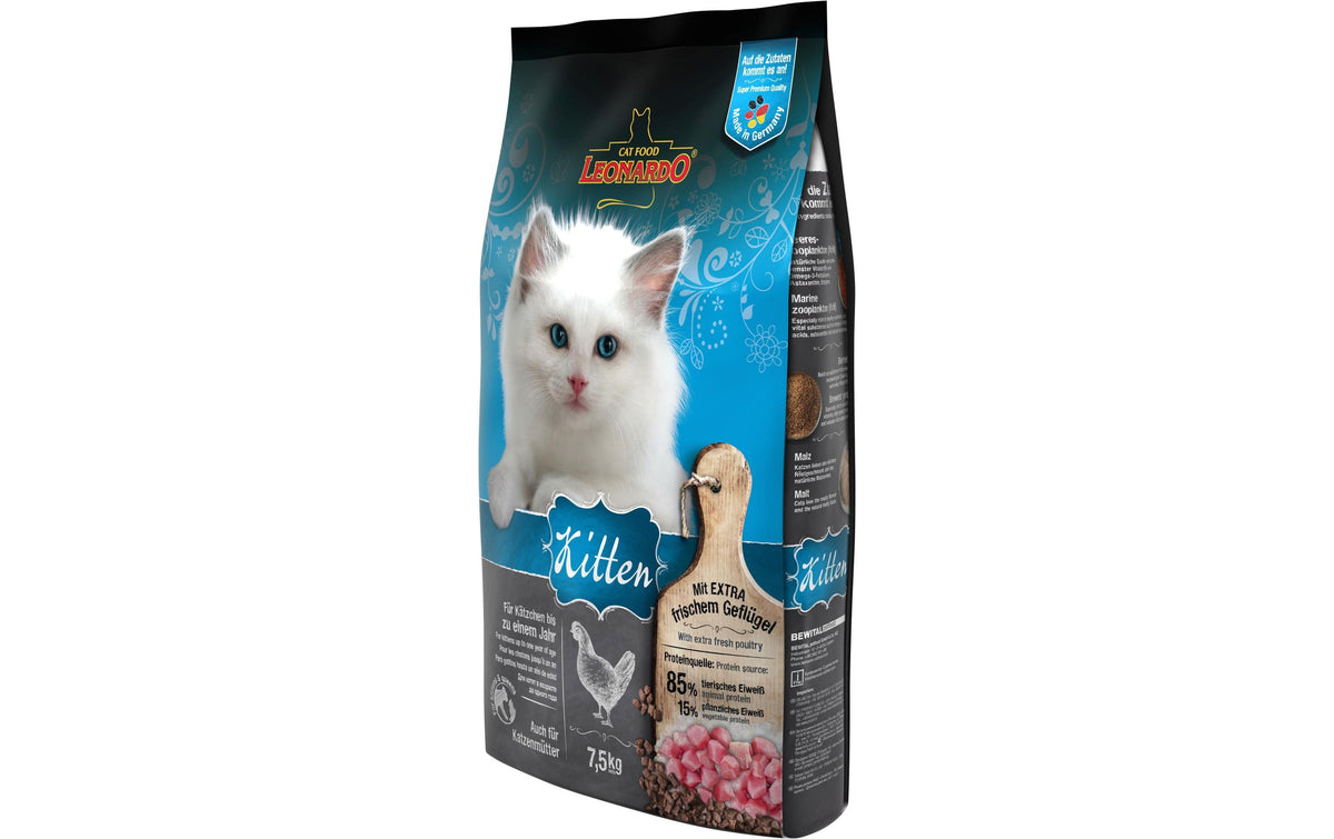 Leonardo Cat Food, Trockenfutter Kitten Gef