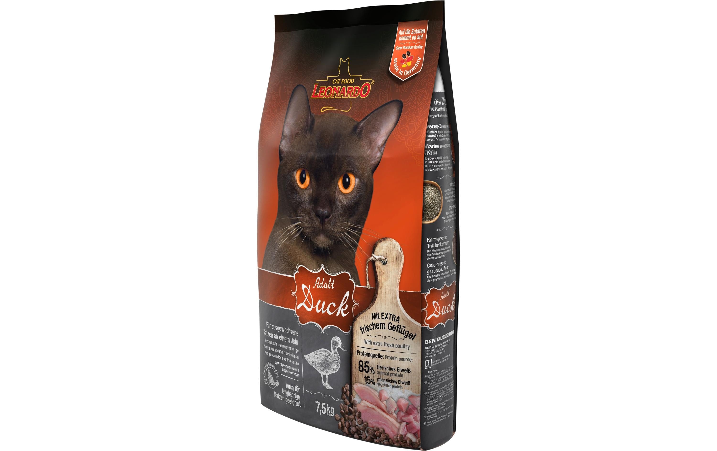 Leonardo Trockenfutter Adult Ente 7.5 kg
