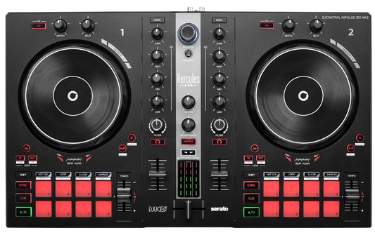 Hercules | DJControl Inpulse 300 MKII | Tempo Match, Beat Align, 16-Pads