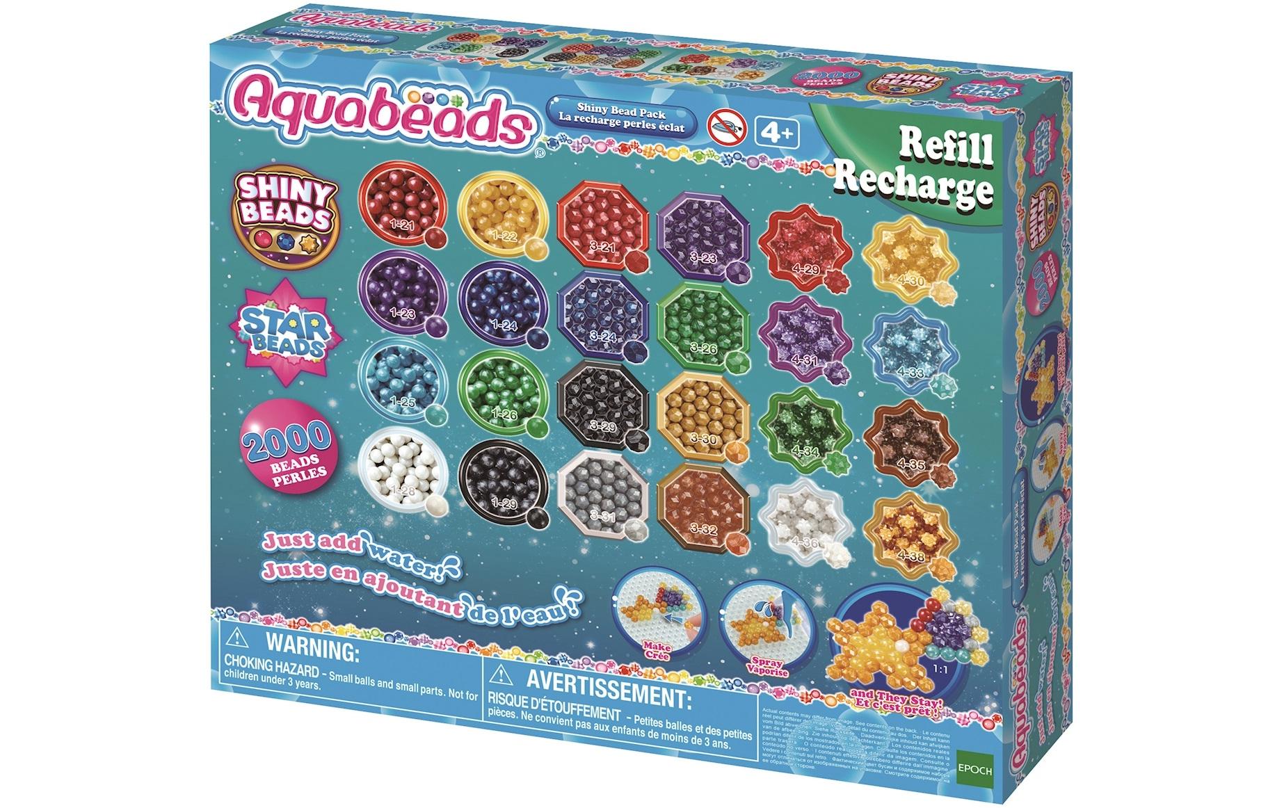 Aquabeads Perlmuttperlen Refill
