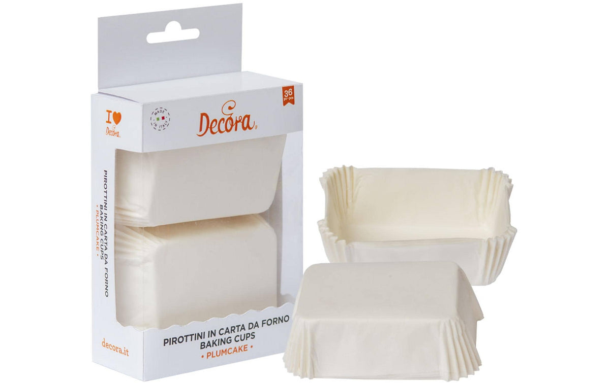 Decora, Mini-Cake-Backform 1 Stück, Weiss