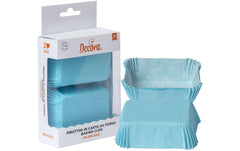 Decora, Mini-Cake-Backform 36 Stück, Hellbl