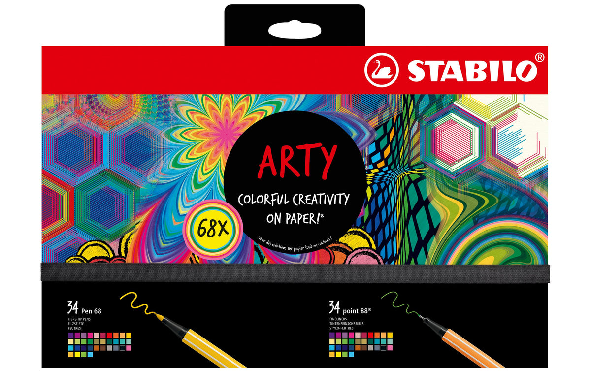Stabilo Pen68 & point 88 ARTY 68er Set