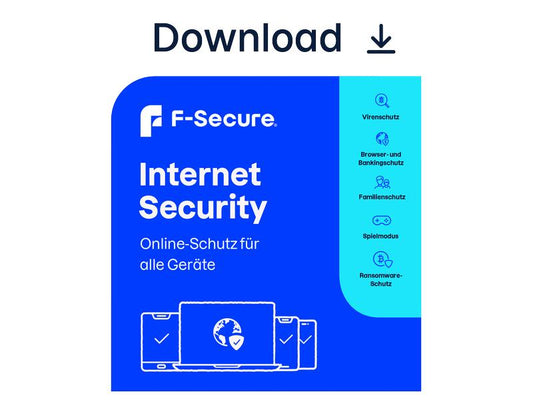 F-Secure | Internet Security | ESD, Vollversion, 10 Geräte, 2 Jahre
