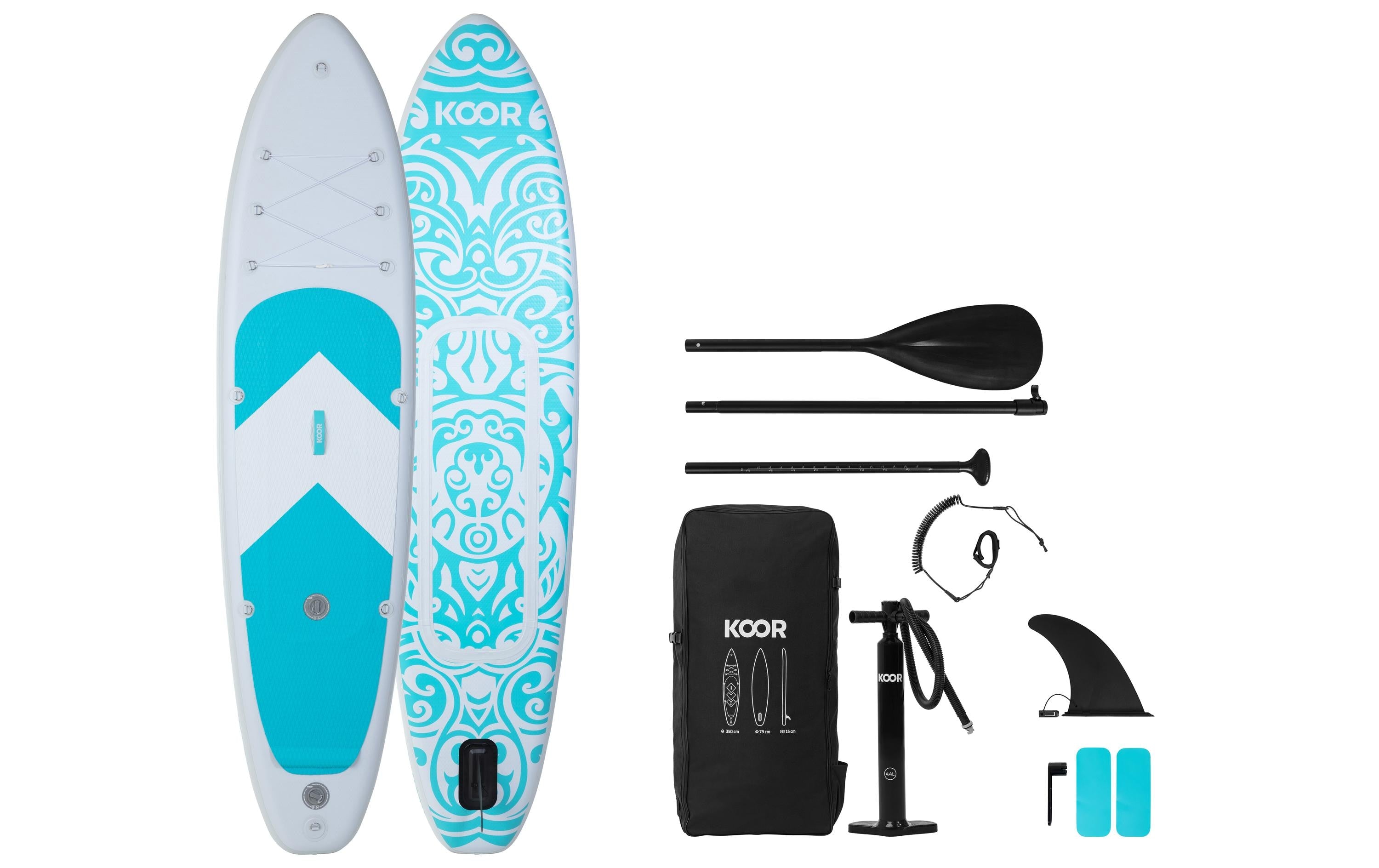 KOOR, SUP Board Nuusa Allround 10'6 Doppelk
