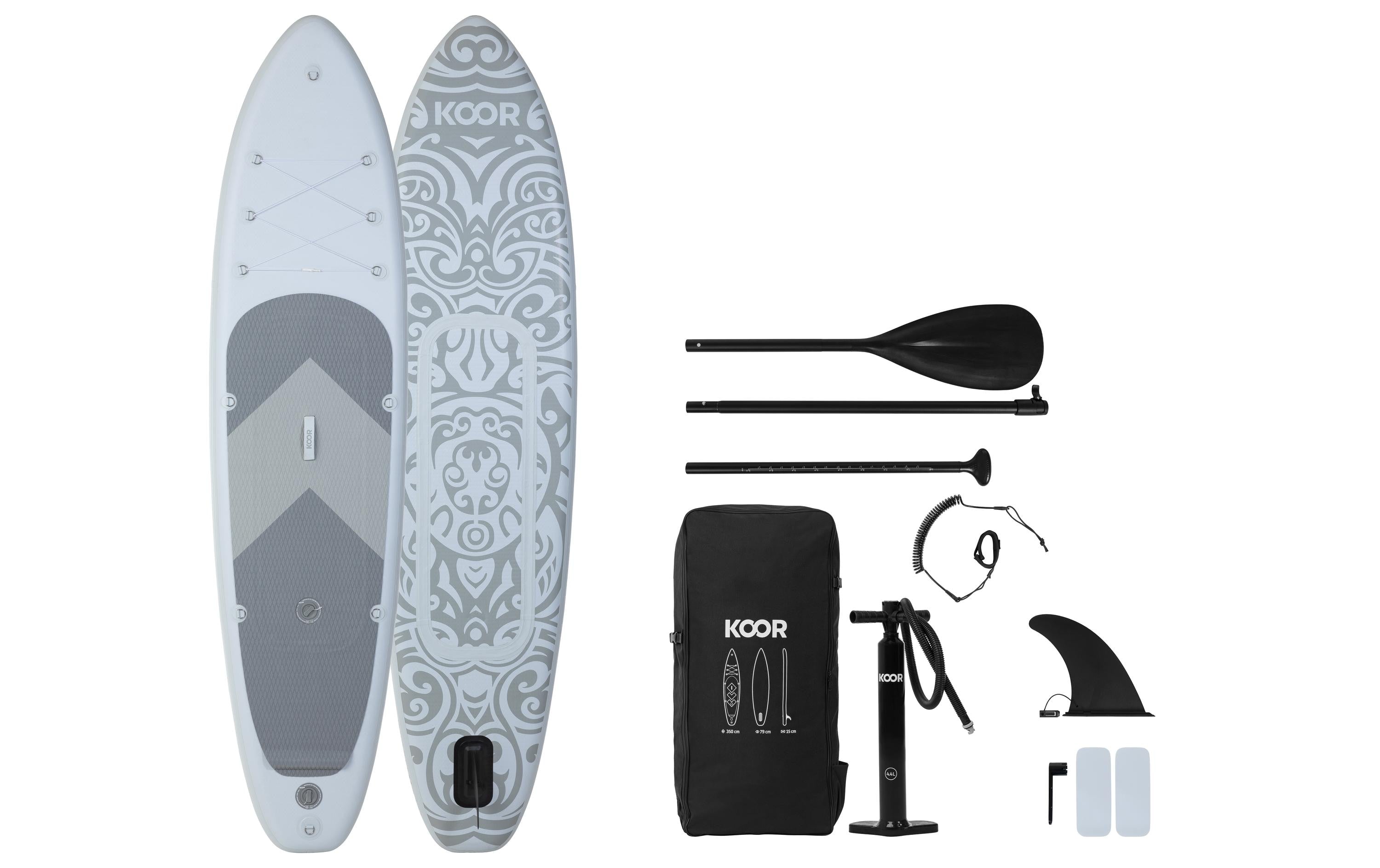 KOOR, SUP Board Nuusa Allround 10'6 mit Dop