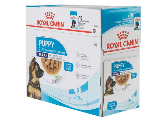 Royal Canin | NF Health Nutrition 10x140g | Maxi Puppy Sauce