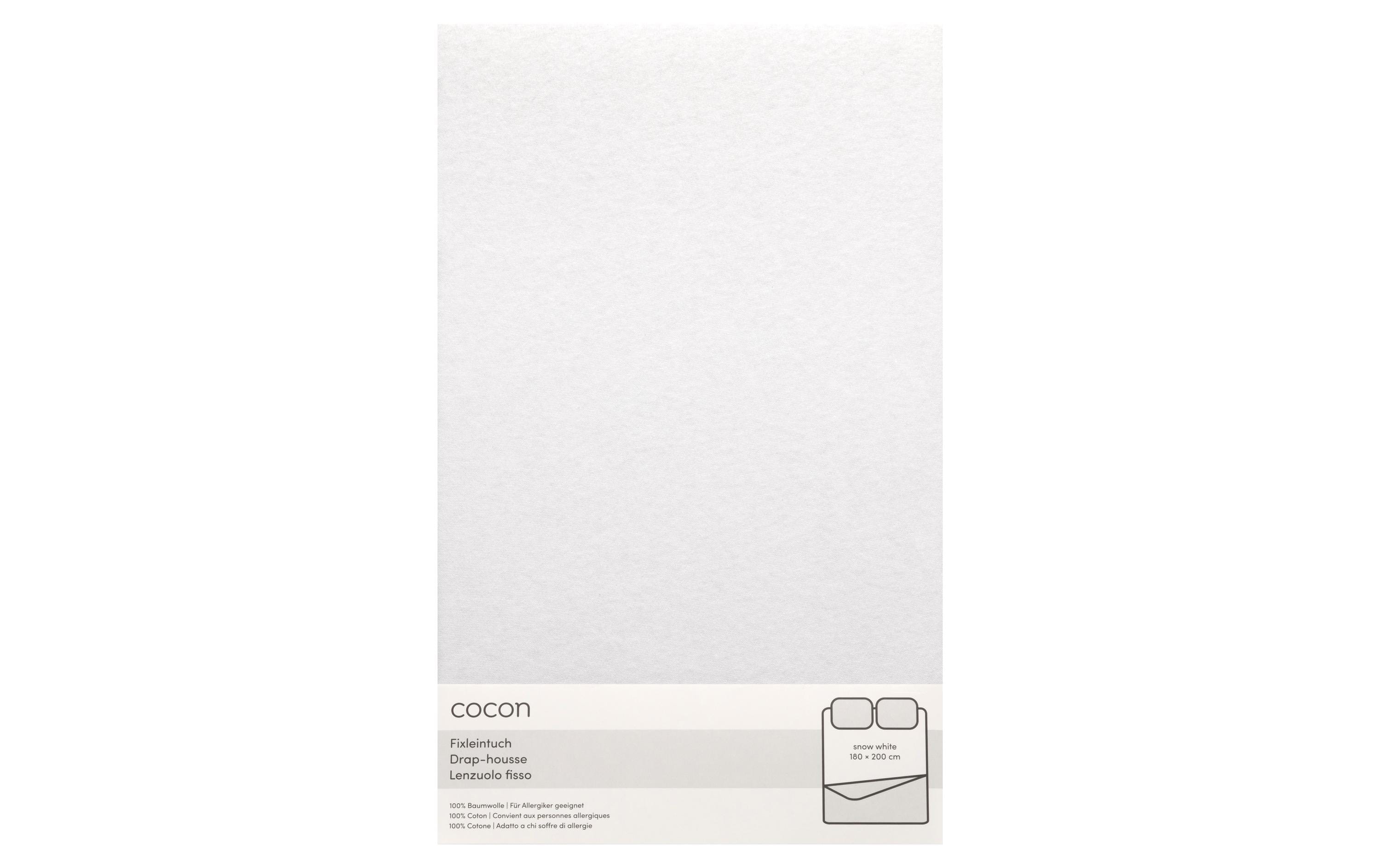 COCON, Fixleintuch 180-200 x 200 cm, Edelwe
