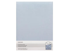 COCON | Duvetbezug Perkal 160 x 210 cm, Eisb | 160x210 cm, hellblau
