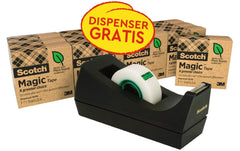 3M Scotch Magic Pultabroller schwarz