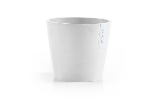Ecopots, Pflanzentopf Amsterdam 20, Weiss