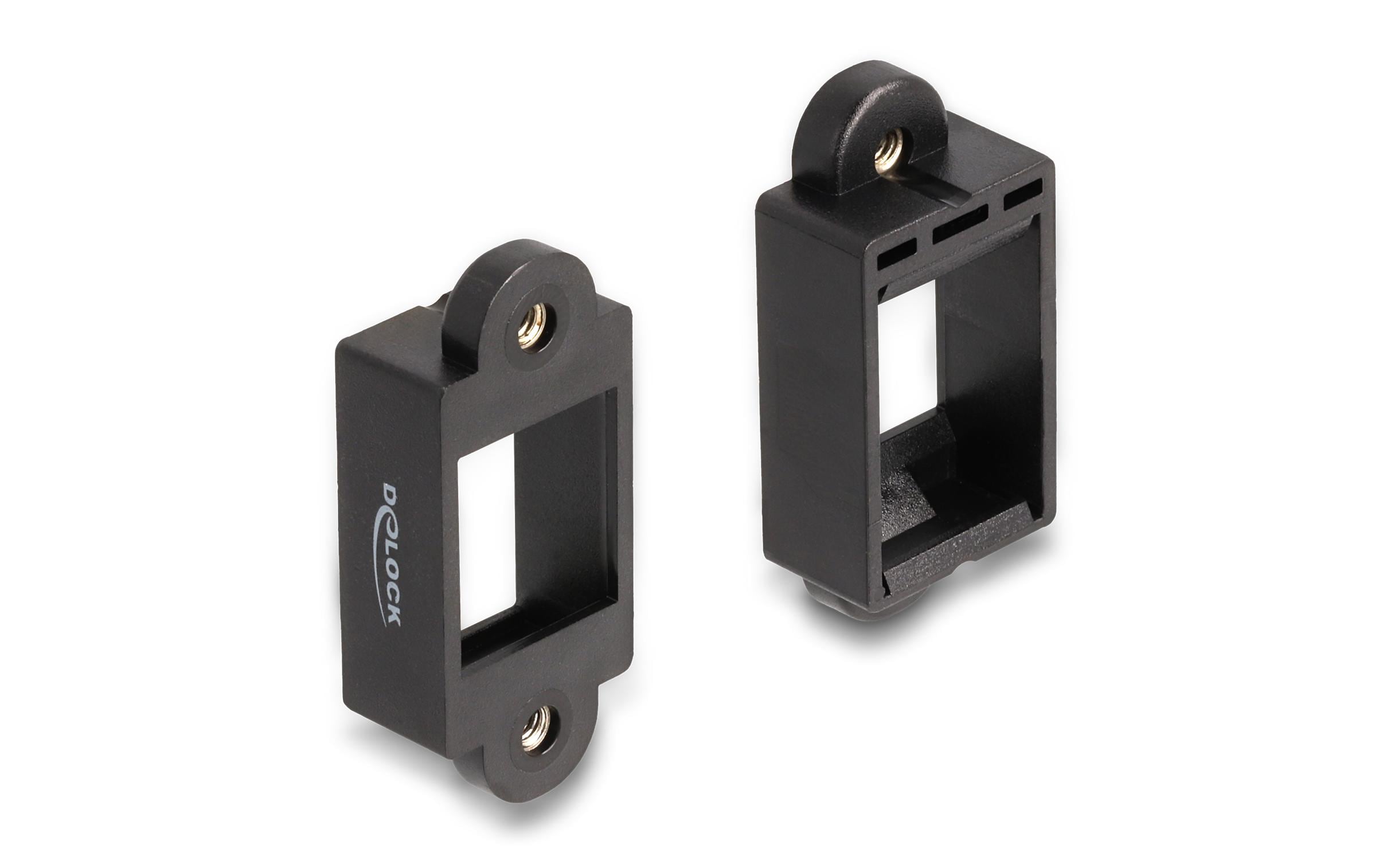 Delock Keystone Halterung für den Einbau