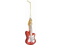 G. Wurm | Weihnachtskugel Gitarre | Glas, 5x15x2 cm (BxHxT)