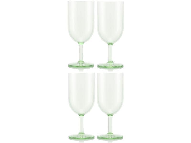 Bodum | Okett Weisswein-G grün | Transparent grün, 4Stk