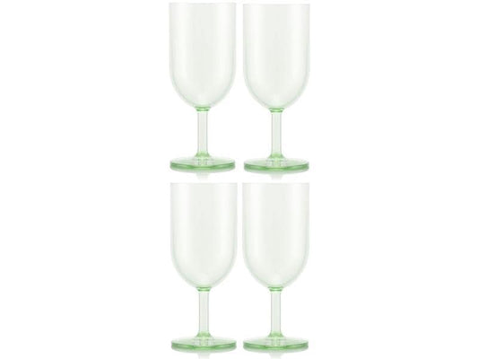 Bodum | Okett Weisswein-G grün | Transparent grün, 4Stk