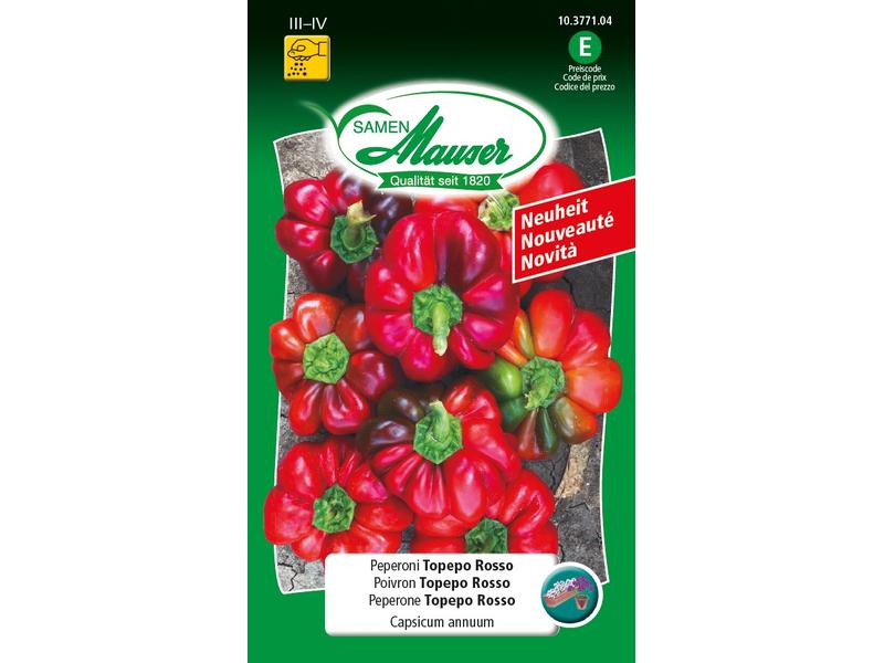 Samen Mauser | Peperoni | Topepo Rosso