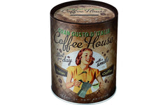 Nostalgic Art | Spardose Coffee | Metall, 10 x 13 cm (DxH)