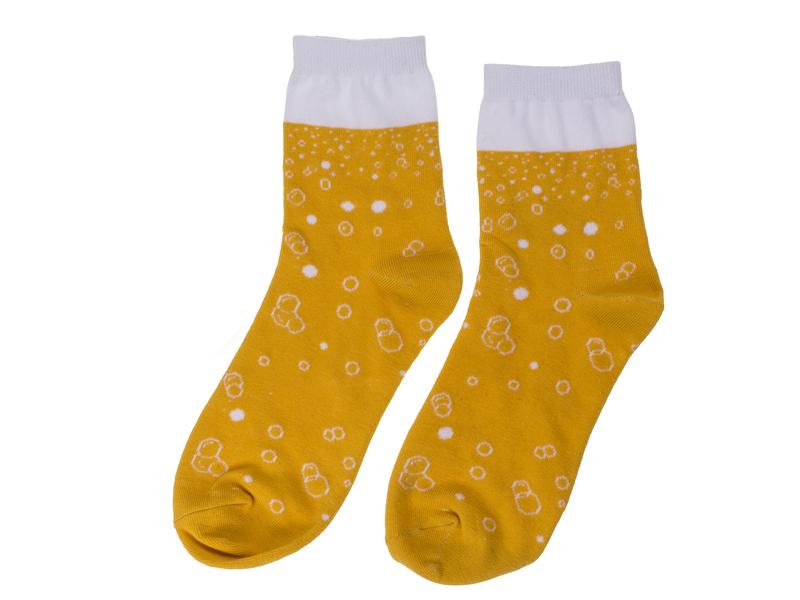 Partyartikel | Out of the blue Biersocken | Einheitsgrösse, 80%BW, 15%POLY, 5%ELA