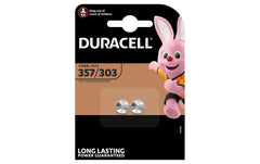 DURACELL Silberoxid 357 / 303, 2 Stk