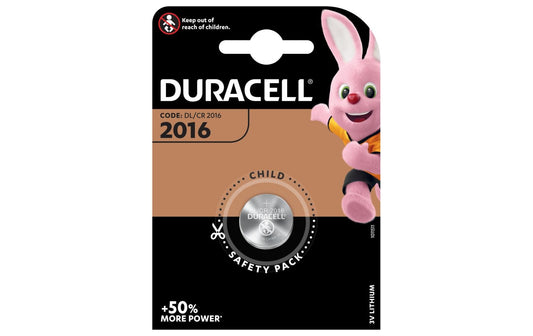 DURACELL Lithium CR2016, 2 Stk