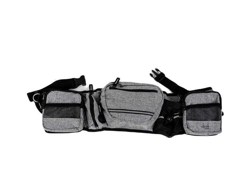 Deek | Hüfttasche Apollo grau meliert/schwarz | 67 cm