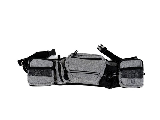 Deek | Hüfttasche Apollo grau meliert/schwarz | 67 cm