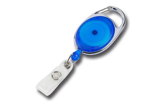 Diverse, Ausweishalter Ovale Jojo 63 Blau,