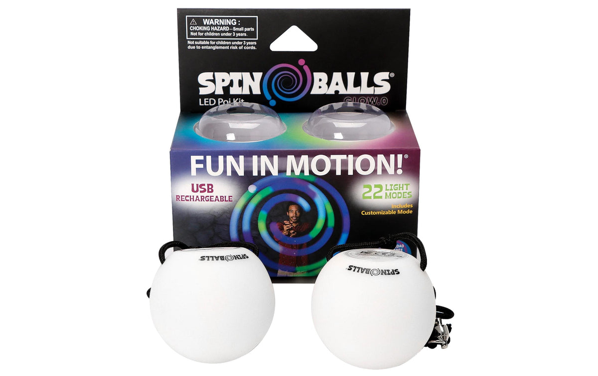 Spinballs Glow.0 LED Poi Balls