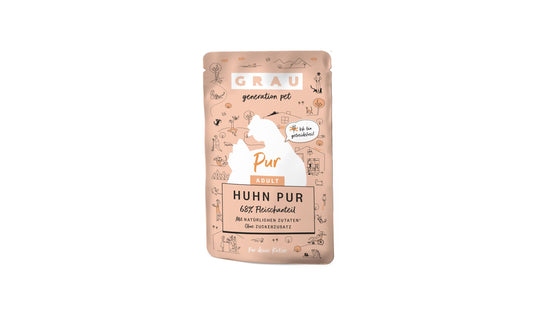 Grau Cat Huhn pur 125g