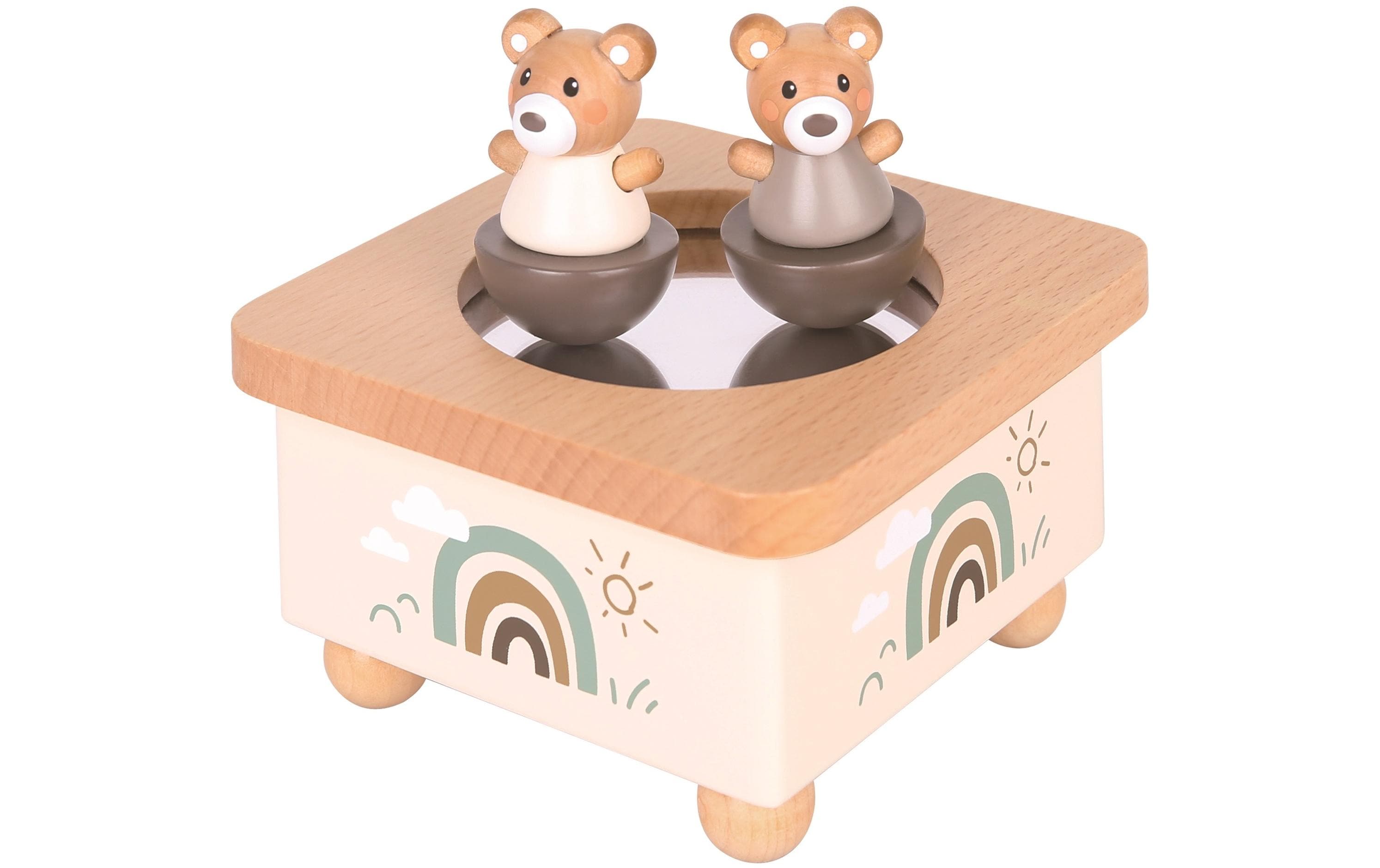 Spielba Holzspielwaren, Musikspieldose Bär