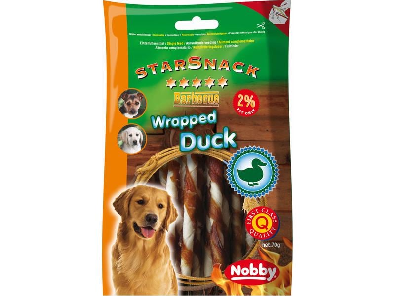 Nobby | StarSnack Barbecue Wrapped Duck 70g
